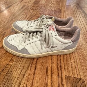 Gola Women’s Cream and Gray Sneakers